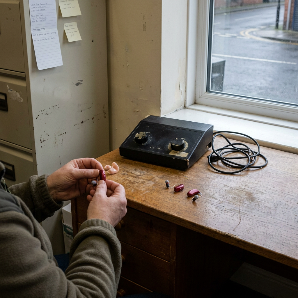 hearing aid fitting uk